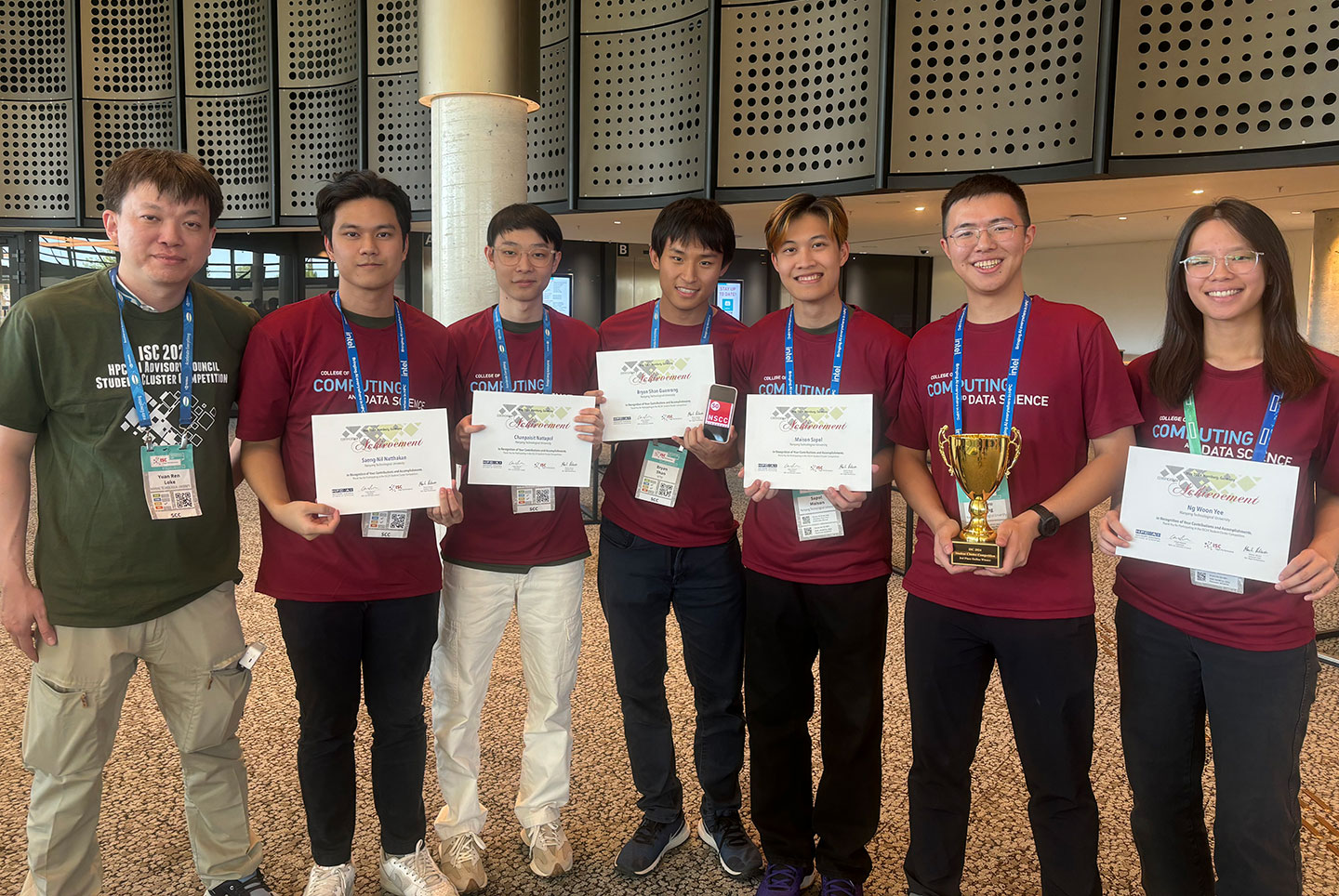 3rd Place in Online Component @ ISC24 High Performance Computing SCC, Germany