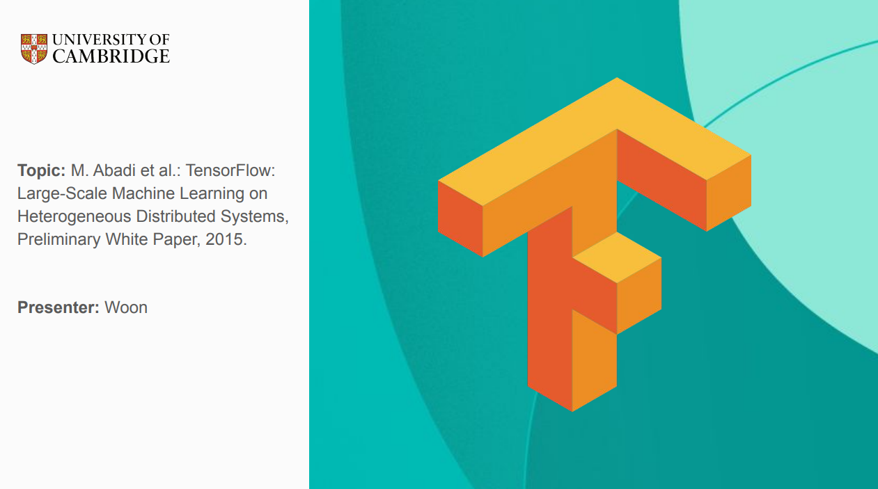 TensorFlow 2015: A machine learning library based on dataflow programming